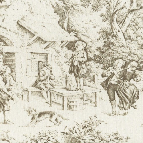 Toile jouy stoff antike - toile, |