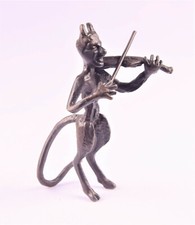 Teufel Musiker Geige Bronze