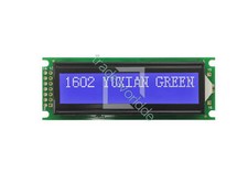 NEW ONE 5V Blue 16x2 LCD Module Character Display HD44780 Bezel Backlight 1602DB