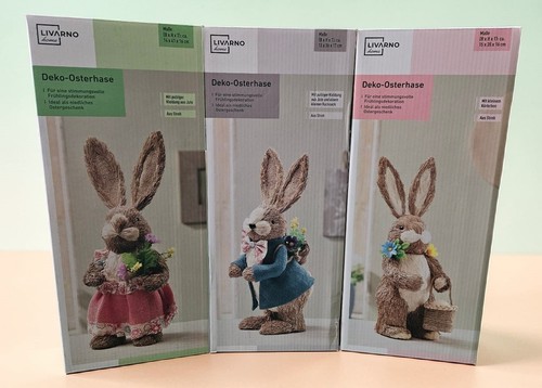 Osterhase 35cm stroh - osterhase,