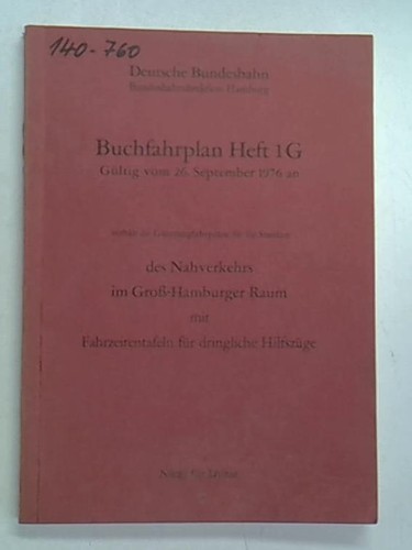 Buchfahrplan heft - buchfahrplan, 1