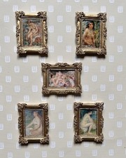 5x Puppenstube Deko RENOIR Akt