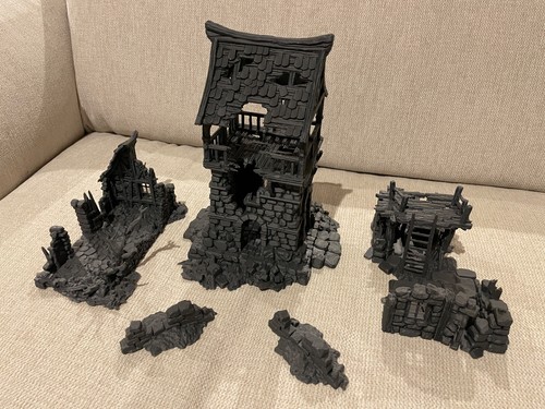 Mittelalterliche ruinen turm - ruinen,