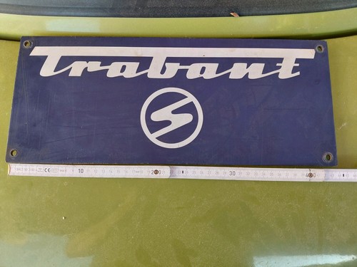 Trabant ifa türschild - trabant,