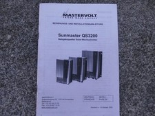 MASTERVOLT SOLAR INVERTER QS-3200 ENS S310-0015 Wechselrichter Sunmaster QS
