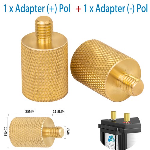 Paar satz batterie pol - 1,
