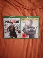 Xbox One S 500GB + 2 Controller, The Witcher 3 und Nba 2k19 Zustand: Gut