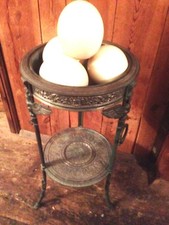 Vase Pflanzgefäß Blumentopf Jardiniere urn Brunnen Pflanztopf Garten Konsole