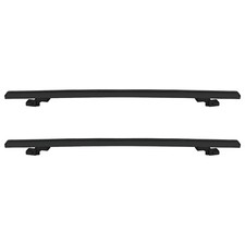 Basic Universal Dachträger Geländer Gepäckträger 118 cm Aluminium schwarz