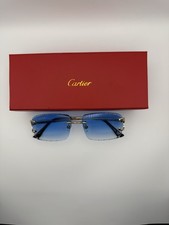 Cartier Big C Diamond Cut Blue