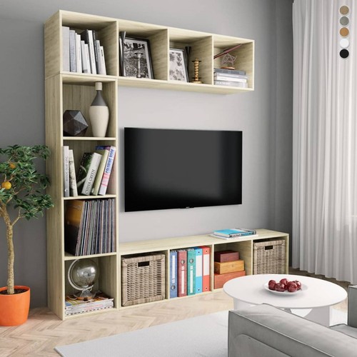 3er set bücherregal - set, tv