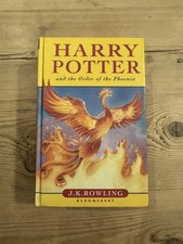 Harry Potter Order Of The Phoenix - 1st Ed Print Error 766 Page Rare JK Rowling