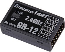 Graupner GR-12 2,4GHZ HOTT 6K