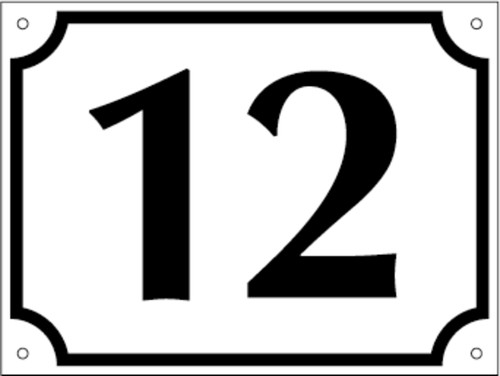 Hausnummerzweistellig
