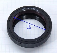 Adapterring T2 M42 / Minolta