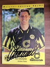 Toni Schumacher Autogrammkarte