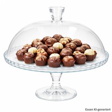 Tortenplatte auf Fuß mit