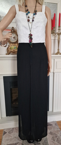Modeszene palazzohose chiffon - modeszene,