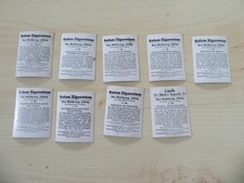 alte Sammelbilder Salem / Mokri Zigaretten, Der Weltkrieg 1914, Nr. 11-19