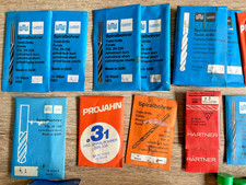 ca.600 St.HSS Spiralbohrer DIN 338 1,0mm-5,1mm Werkö WMW origial DDR unbenutzt