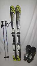 FISCHER " SUPERIOR " SKI JUNIOR ALLROUND CARVER 120 CM + SKISCHUHE GR.:38 IM SET