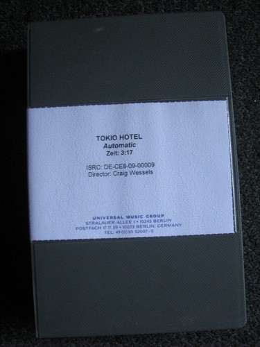 Tokio hotel automatic betacam - tokio, hotel-automatic