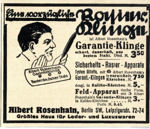 Albert rosenhain berlin - albert, sw