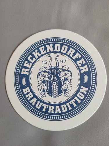 Bierdeckel reckendorfer - bierdeckel,