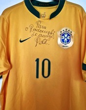 Pele Autogramm handsigniert