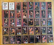 1995 WWF Action Packed Sammlung WWE WCW Bret Hart Shawn Michaels fast komplett