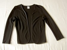 Shirt-Blazer schwarz im