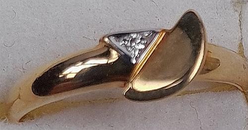 Ring gold 585 brillianten - gold, 585/-