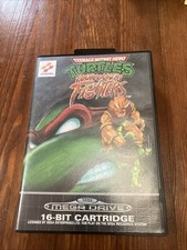 Turtles Tournament Fighters - Sega Mega Drive Game - CiB - Very Good Condition