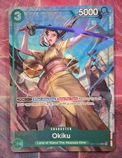 Okiku OP01-035 Rare Englisch NM One Piece Premium Card Collection