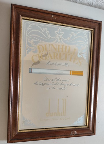 Dunhill werbespiegel london - werbespiegel,