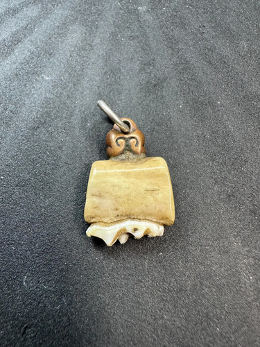 Vintage himalaya zahn amulett - vintage,