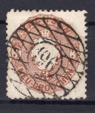 Saxony Number Stamp 196 Mylau