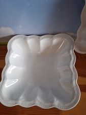 Hutschenreuther Viktoria weiss 1 Schüssel eckig 21 x 21 x 4,5 cm - wie neu