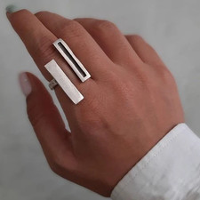 Abstrakter Doppel Linien