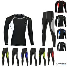 New Mens Skin Fit Tights