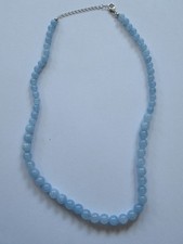 Aquamarin Halskette, Edelstahl