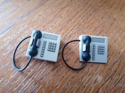 Playmobil graue telefone - playmobil, 2