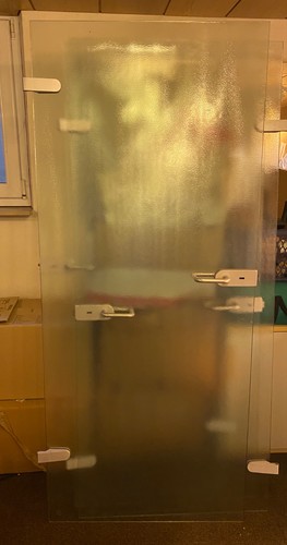 Glastüren anschlag links - 2x,