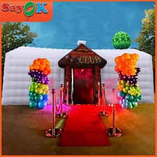 Aufblasbares Nachtclub-Würfelzelt Tragbares Partyzelt Veranstaltungen Hinterhof