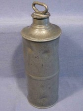 Zinn Flasche mit