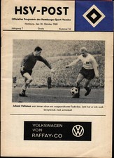 BL 65/66 Hamburger SV - Hannover 96, 30.10.1965, Juhani Peltonen