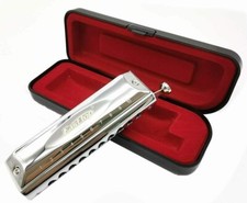 Easttop 10 Loch 40 Ton Chromatische Mundharmonika Ton Reine Dicke Tonart C