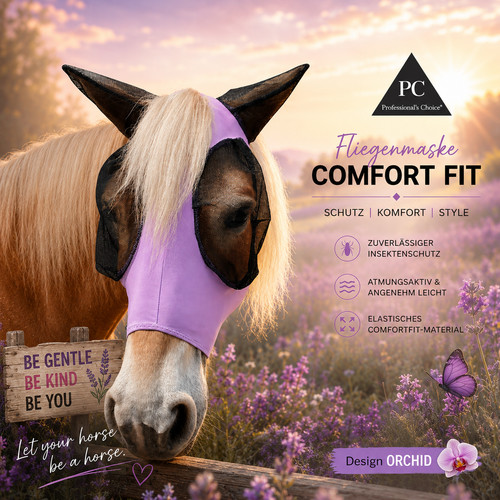 Fliegenmaske pferd lycra ohne - fliegenmaske,