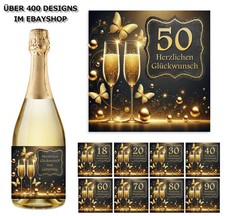 Aufkleber Flaschenetikett