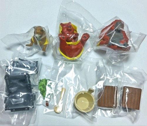 Gashapon figur tier - figur, sauna